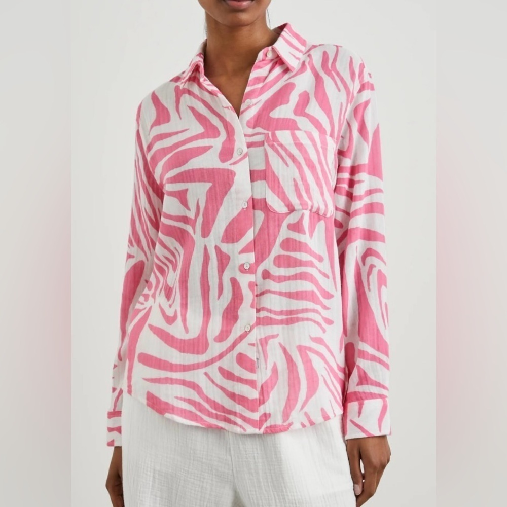 RAILS Ellis Shirt - Pink Tiger❤️🔥